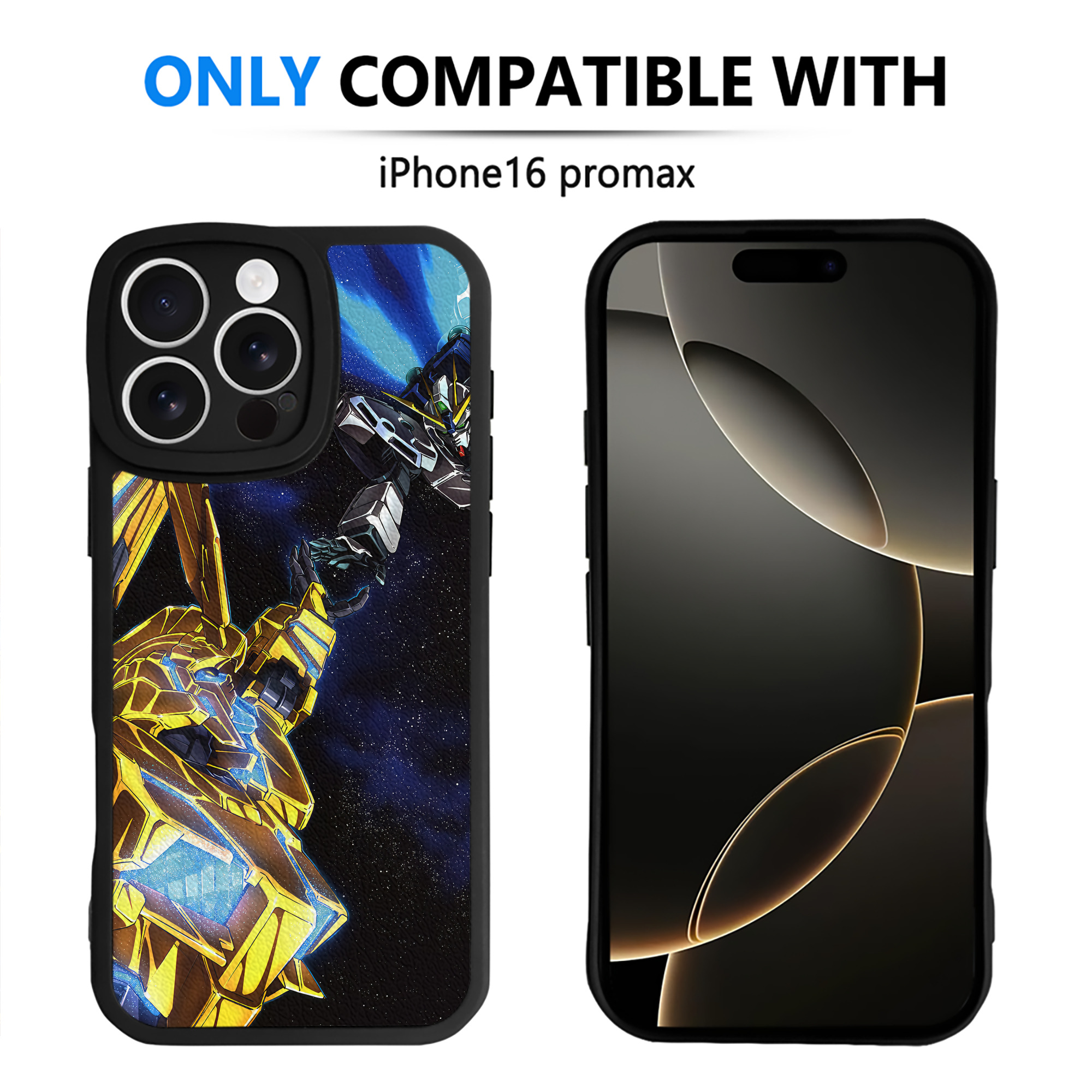 （画像用） 機動戦士ガンダム Mobile Suit Gundam 【iPhone 16シリーズ対応】シリコンスマホケース（レザー調） 材質：シリコン